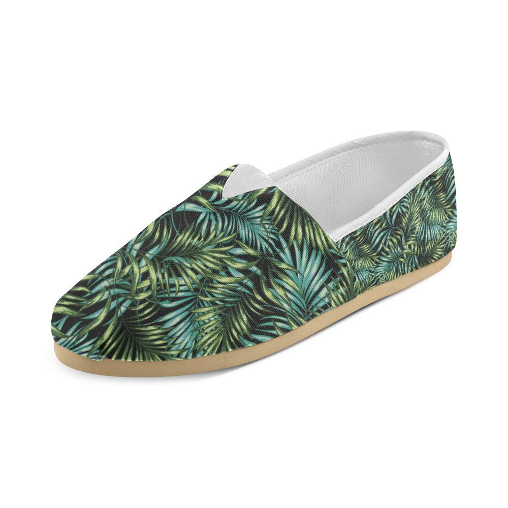 Tropical Flower Pattern Print Design TF08 Women Casual Shoes-JorJune.com
