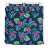 Tropical Flower Pattern Print Design TF09 Duvet Cover Bedding Set-JORJUNE.COM