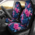 Tropical Flower Pink Themed Print Universal Fit Car Seat Covers