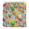 Tropical Fruits Pattern Print Design TF01 Duvet Cover Bedding Set-JORJUNE.COM