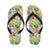 Tropical Fruits Pattern Print Design TF01 Flip Flops-JorJune