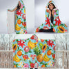 Tropical Fruits Pattern Print Design TF01 Hooded Blanket-JORJUNE.COM