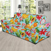 Tropical Fruits Pattern Print Design TF01 Sofa Slipcover-JORJUNE.COM