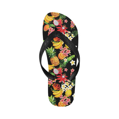 Tropical Fruits Pattern Print Design TF02 Flip Flops-JorJune