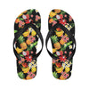 Tropical Fruits Pattern Print Design TF02 Flip Flops-JorJune