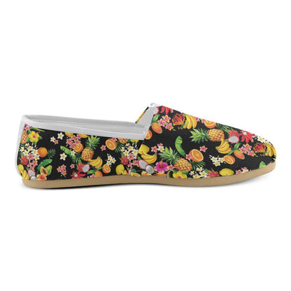 Tropical Fruits Pattern Print Design TF02 Women Casual Shoes-JorJune.com