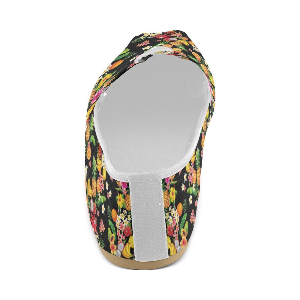 Tropical Fruits Pattern Print Design TF02 Women Casual Shoes-JorJune.com