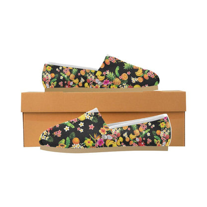 Tropical Fruits Pattern Print Design TF02 Women Casual Shoes-JorJune.com