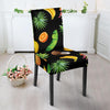 Tropical Fruits Pattern Print Design TF03 Dining Chair Slipcover-JORJUNE.COM