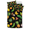 Tropical Fruits Pattern Print Design TF03 Duvet Cover Bedding Set-JORJUNE.COM