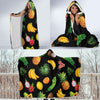 Tropical Fruits Pattern Print Design TF03 Hooded Blanket-JORJUNE.COM