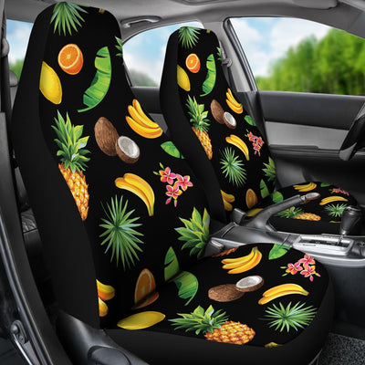 Tropical Fruits Pattern Print Design TF03 Universal Fit Car Seat Covers-JorJune