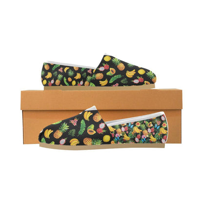 Tropical Fruits Pattern Print Design TF03 Women Casual Shoes-JorJune.com
