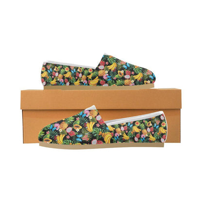 Tropical Fruits Pattern Print Design TF04 Women Casual Shoes-JorJune.com