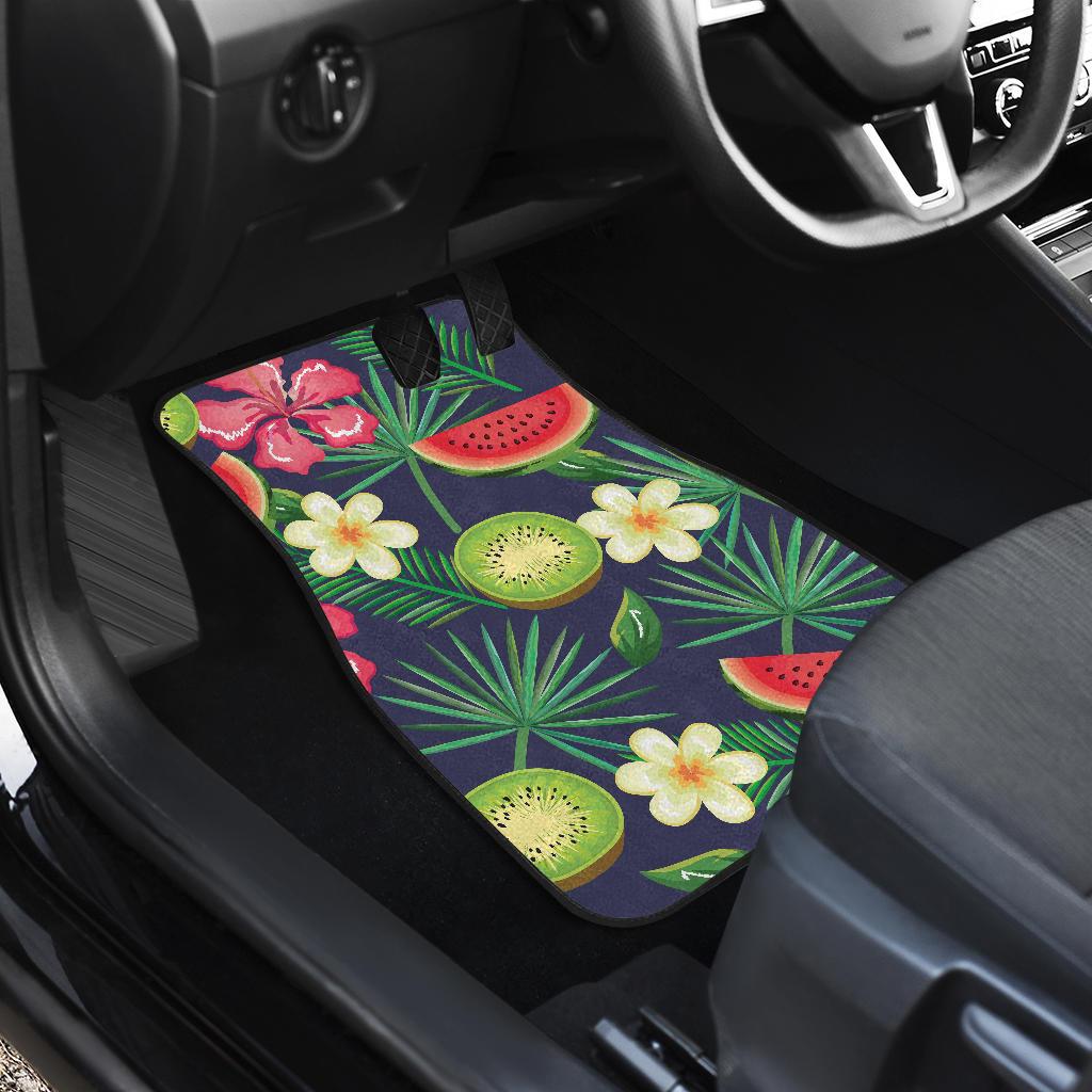 Tropical Fruits Pattern Print Design TF05 Car Floor Mats-JORJUNE.COM