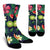 Tropical Fruits Pattern Print Design TF05 Crew Socks-JORJUNE.COM