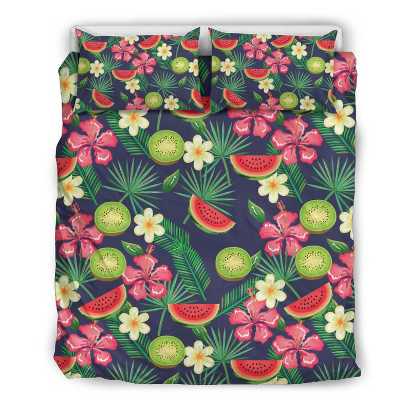 Tropical Fruits Pattern Print Design TF05 Duvet Cover Bedding Set-JORJUNE.COM