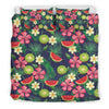 Tropical Fruits Pattern Print Design TF05 Duvet Cover Bedding Set-JORJUNE.COM