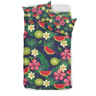 Tropical Fruits Pattern Print Design TF05 Duvet Cover Bedding Set-JORJUNE.COM