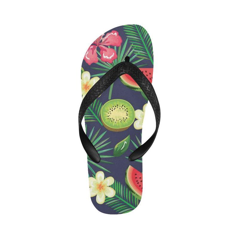 Tropical Fruits Pattern Print Design TF05 Flip Flops-JorJune