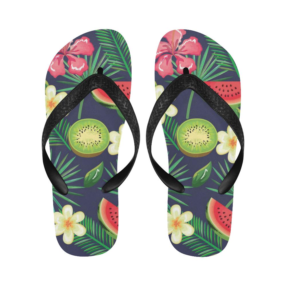 Tropical Fruits Pattern Print Design TF05 Flip Flops-JorJune