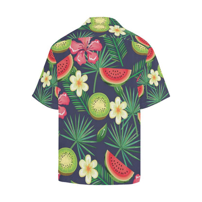 Tropical Fruits Pattern Print Design TF05 Men Hawaiian Shirt-JorJune