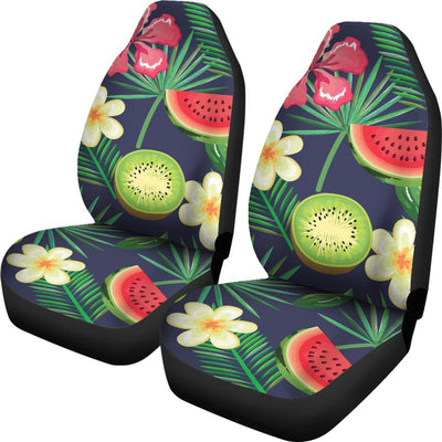 Tropical Fruits Pattern Print Design TF05 Universal Fit Car Seat Covers-JorJune