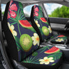 Tropical Fruits Pattern Print Design TF05 Universal Fit Car Seat Covers-JorJune