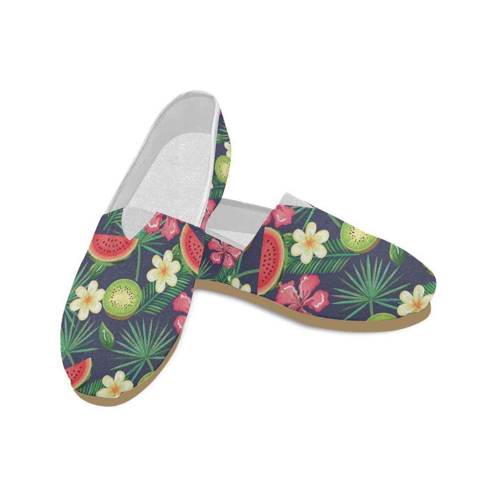 Tropical Fruits Pattern Print Design TF05 Women Casual Shoes-JorJune.com
