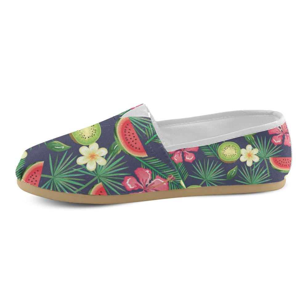 Tropical Fruits Pattern Print Design TF05 Women Casual Shoes-JorJune.com