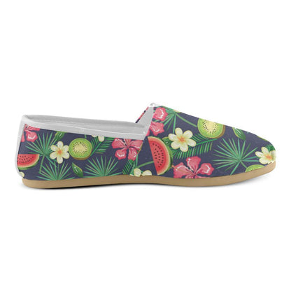 Tropical Fruits Pattern Print Design TF05 Women Casual Shoes-JorJune.com
