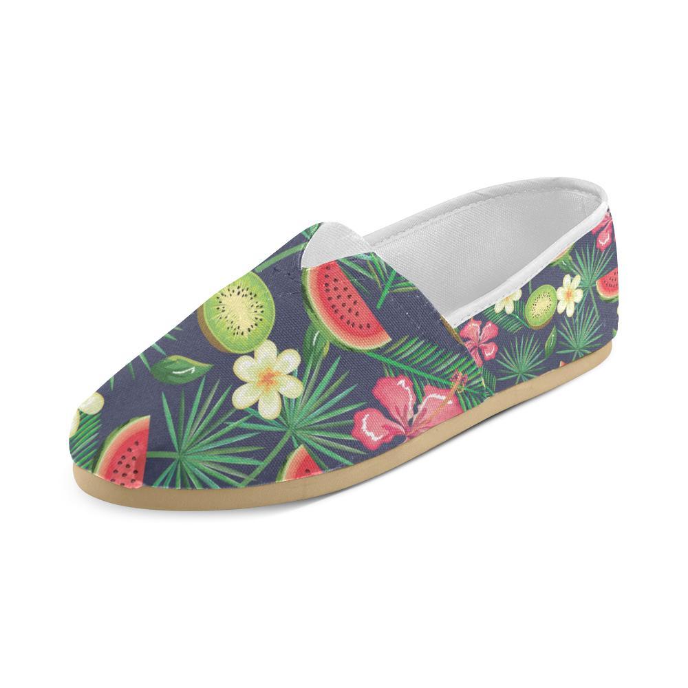 Tropical Fruits Pattern Print Design TF05 Women Casual Shoes-JorJune.com