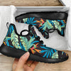Tropical Palm Leaves Hawaiian Flower Mesh Knit Sneakers Shoes