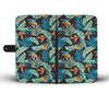 Tropical Palm Leaves Hawaiian Flower Wallet Phone Case