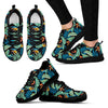 Tropical Palm Leaves Hawaiian Flower Women Sneakers