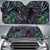 Tropical Palm Leaves Pattern Brightness Car Sun Shade-JorJune