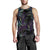 Tropical Palm Leaves Pattern Brightness Men Tank Top