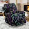 Tropical Palm Leaves Pattern Brightness Recliner Slipcover-JORJUNE.COM