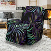 Tropical Palm Leaves Pattern Brightness Recliner Slipcover-JORJUNE.COM