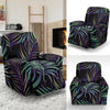 Tropical Palm Leaves Pattern Brightness Recliner Slipcover-JORJUNE.COM