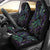 Tropical Palm Leaves Pattern Brightness Universal Fit Car Seat Covers