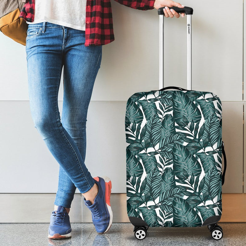 Tropical Palm Leaves Pattern Luggage Protective Cover