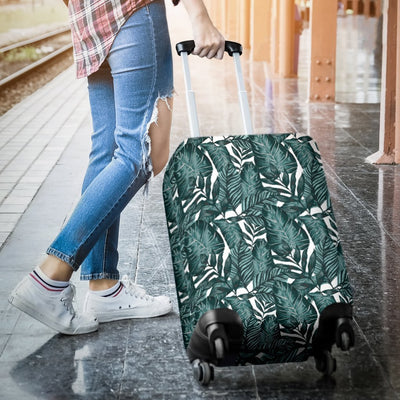 Tropical Palm Leaves Pattern Luggage Protective Cover