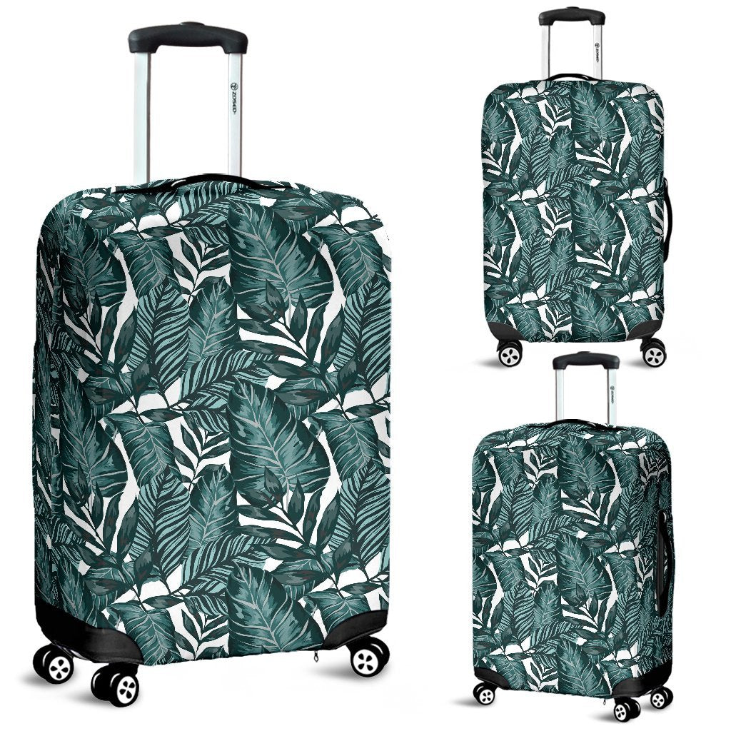 Tropical Palm Leaves Pattern Luggage Protective Cover