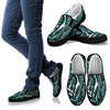 Tropical Palm Leaves Pattern Men Slip On Shoes