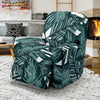 Tropical Palm Leaves Pattern Recliner Slipcover-JORJUNE.COM