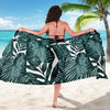 Tropical Palm Leaves Pattern Sarong Pareo Wrap