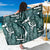 Tropical Palm Leaves Pattern Sarong Pareo Wrap