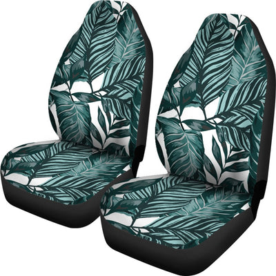 Tropical Palm Leaves Pattern Universal Fit Car Seat Covers