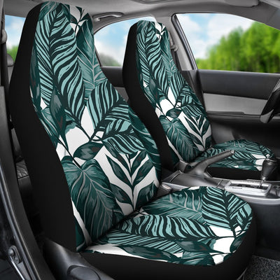 Tropical Palm Leaves Pattern Universal Fit Car Seat Covers